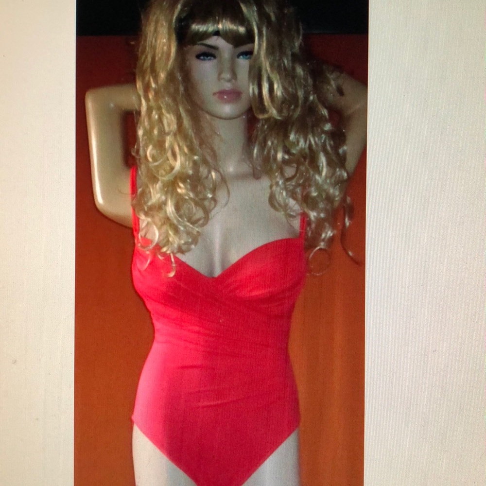 NWT Magicsuit Coral 1 piece Swimsuit size 8